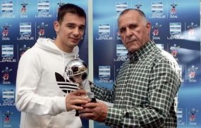 Βράβευση Αλέξανδρου Τζόρβα MVP 21ης αγωνιστικής & Σωτήρη Νίνη Best Goal ΟΠΑΠ 21ης αγωνιστικής1