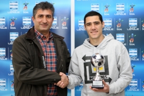 Βράβευση Νακαράτο Γκουστάβο Best Goal ΟΠΑΠ 22ης αγωνιστικής1