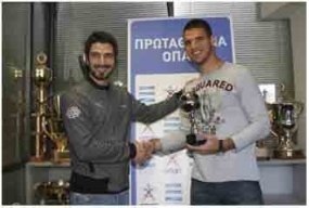 Βράβευση Best Goal ΟΠΑΠ και MVP ΟΠΑΠ 22ης αγωνιστικής Δηλώσεις Ταχτσίδη, Παπάζογλου1