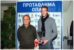 Βράβευση Best Goal ΟΠΑΠ και MVP ΟΠΑΠ 22ης αγωνιστικής Δηλώσεις Ταχτσίδη, Παπάζογλου3