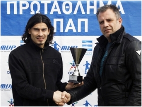 Βράβευση Ισμαέλ Μπλάνκο MVP ΟΠΑΠ 21ης αγωνιστικής2