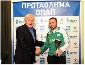 Βράβευση MVP OΠΑΠ 17ης αγωνιστικής - Δηλώσεις Σαλπιγγίδη2
