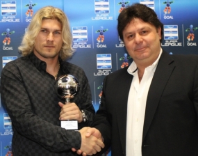 Βράβευση Μάριο Μπρέσκα Best Goal ΟΠΑΠ 30ης αγωνιστικής2
