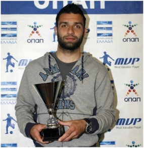 Βράβευση Γιώργου Τζαβέλλα MVP ΟΠΑΠ 25ης αγωνιστικής1