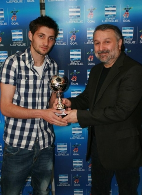 Βράβευση Γιώργου Γεωργιάδη  BEST GOAL ΟΠΑΠ 28ης αγωνιστικής3
