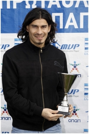 Βράβευση Ισμαέλ Μπλάνκο MVP ΟΠΑΠ 21ης αγωνιστικής1