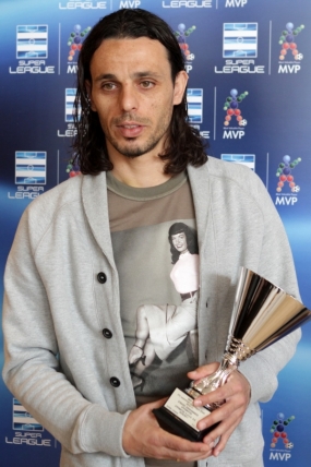 Βράβευση Στέλιου Σφακιανάκη MVP ΟΠΑΠ 27ης αγωνιστικής3